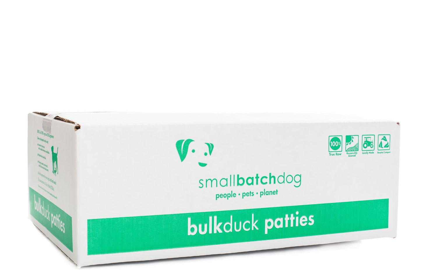 Small Batch 18 lbs Case Bulk Patties for Dogs