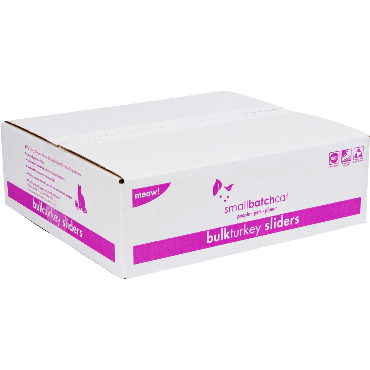 Small Batch 18 lbs Case Bulk Patties for Dogs